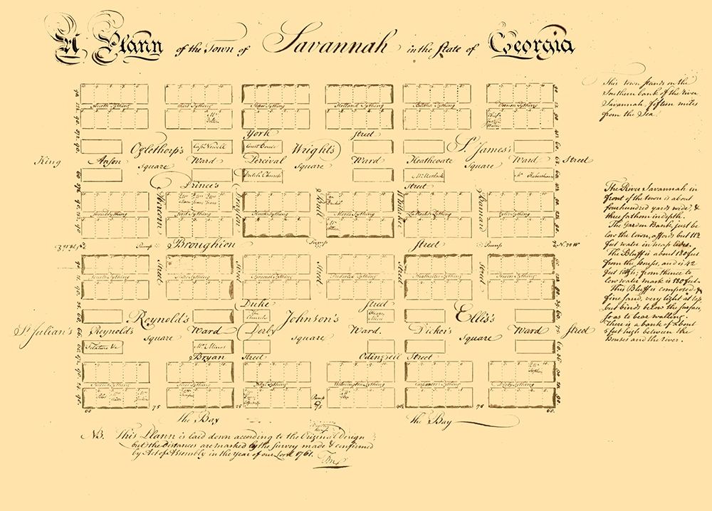 Savannah Georgia - Carson 1761