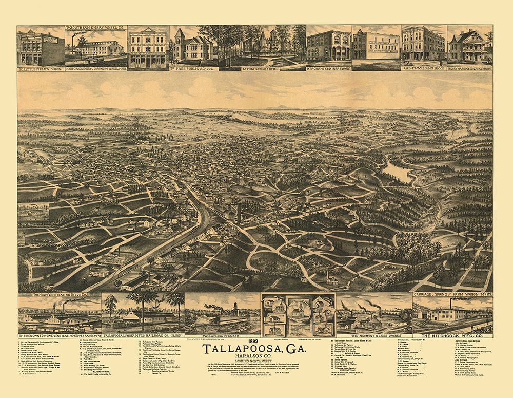 Tallapoosa Georgia - Norris 1892