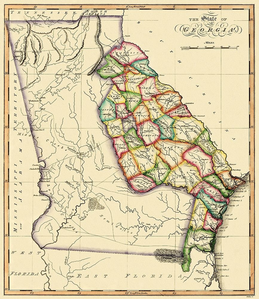 Georgia - Gridley 1818