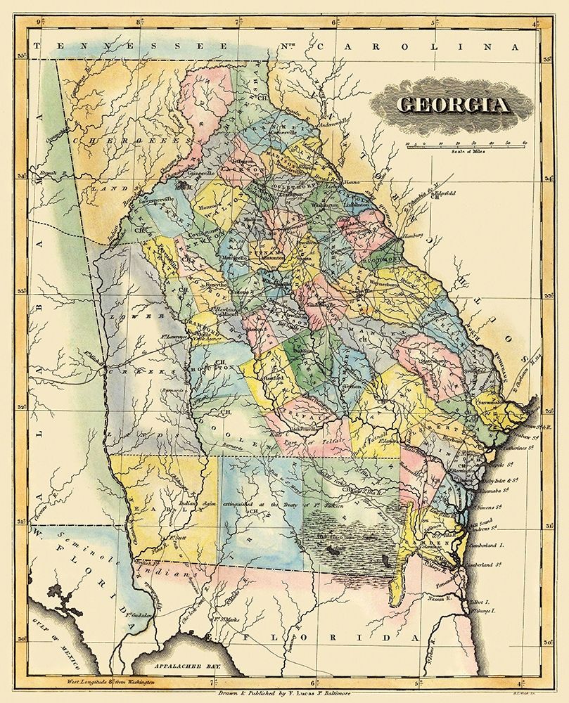 Georgia - Lucas 1823