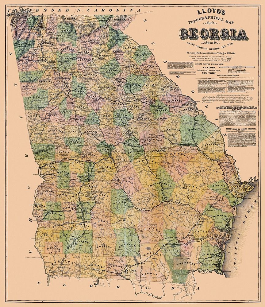 Georgia - Lloyd 1864