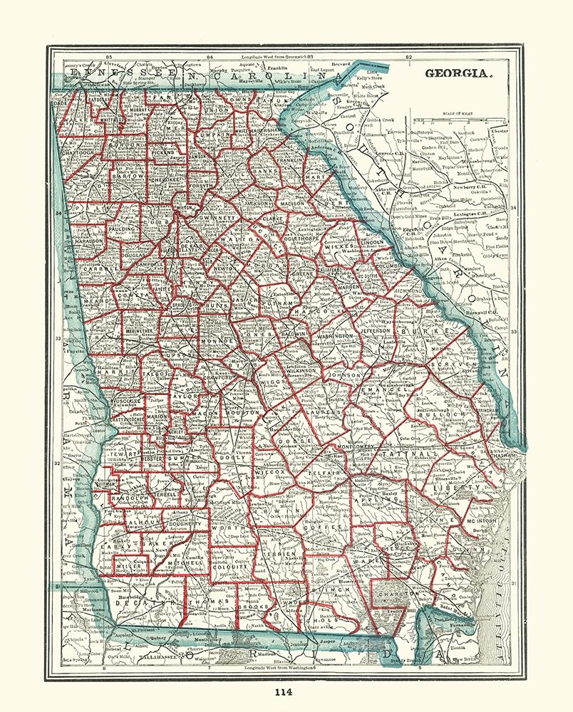 Georgia - Rathbun 1893