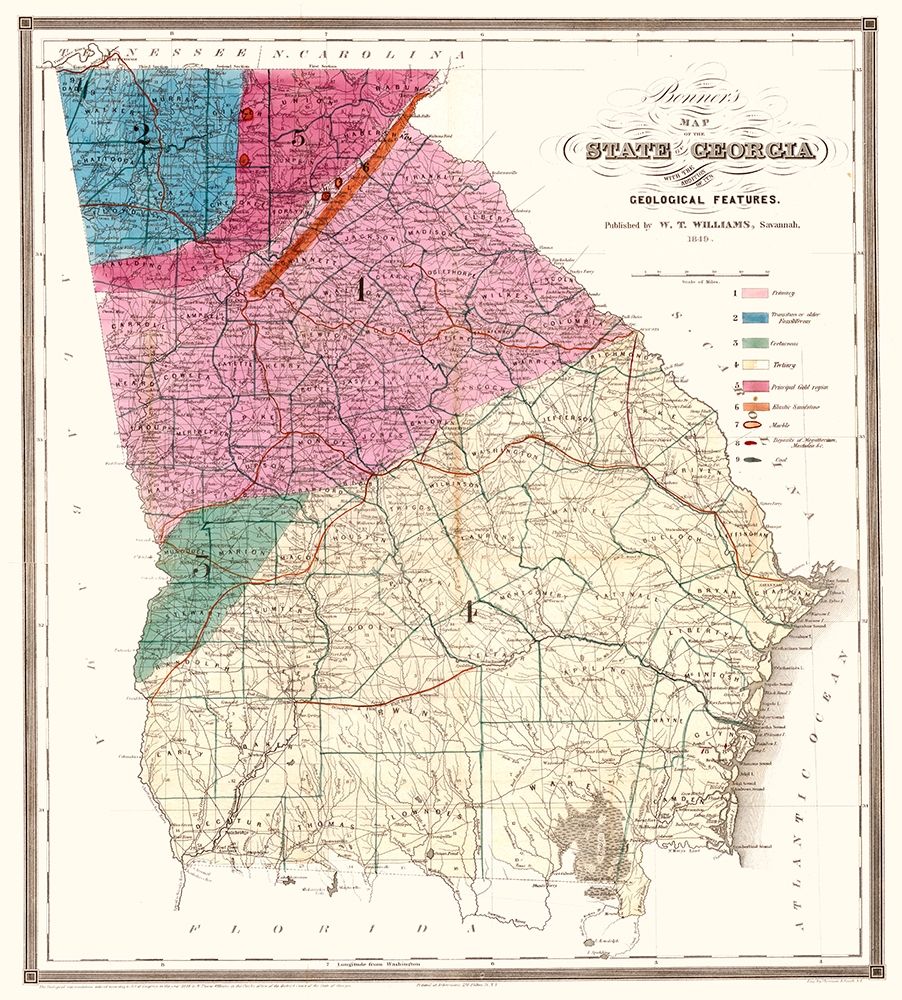 Georgia - Williams 1849