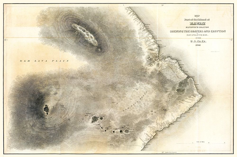 Hawaii County Hawaii - US 1841