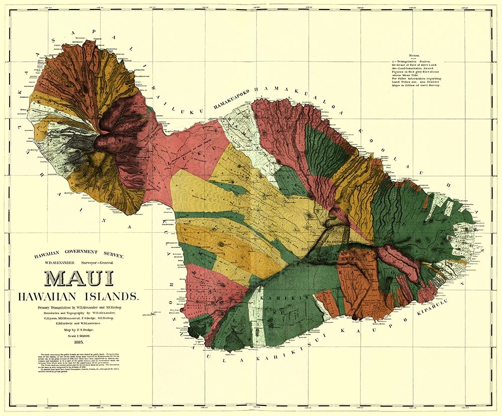 Maui Hawaii - Dodge 1885