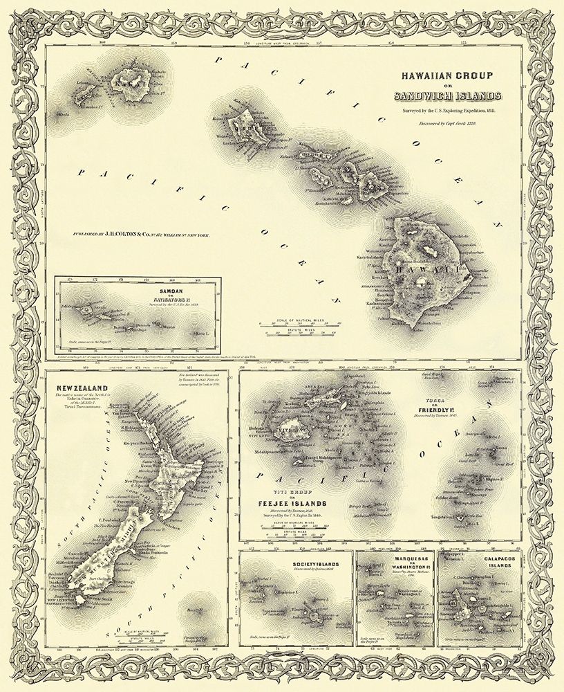 Hawaii - Colton 1856