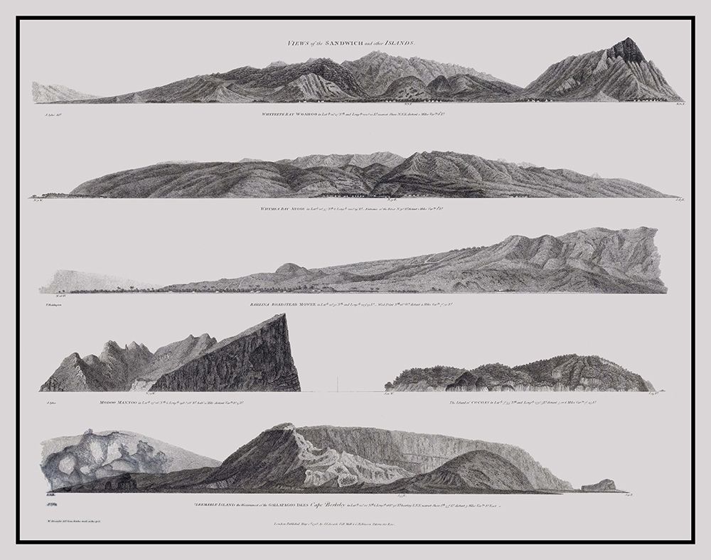 Hawaii, Other Islands Coast - Robinson 1798