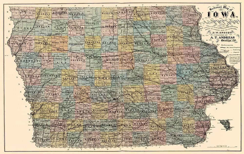 Iowa - Andreas 1875
