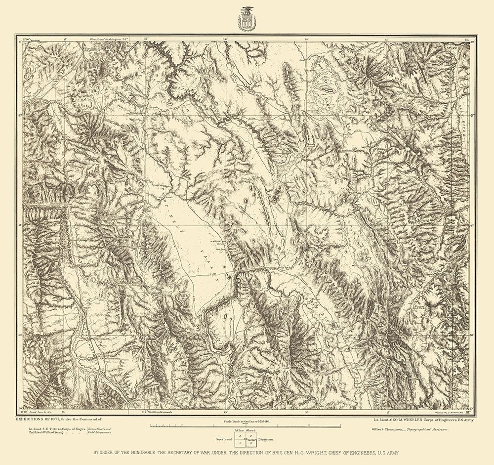 Southeastern Idaho - US Army 1877