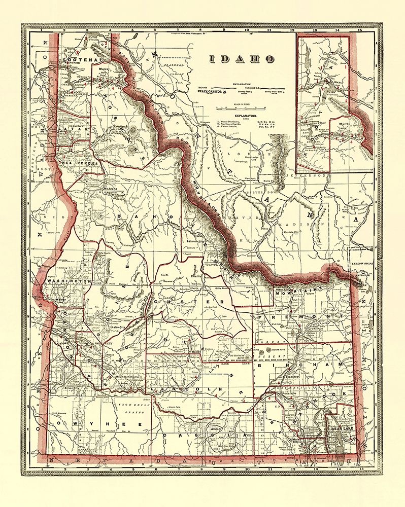 Idaho - Franklin 1896