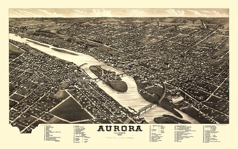 Aurora Illinois - Beck 1867