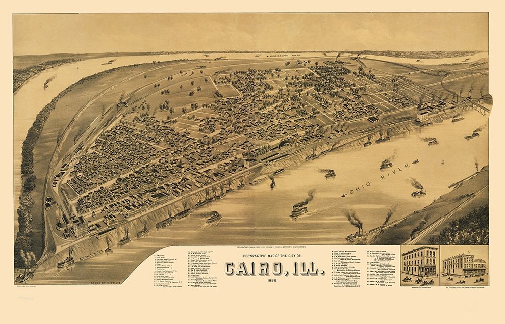 Cairo Illinois - Wellge 1888