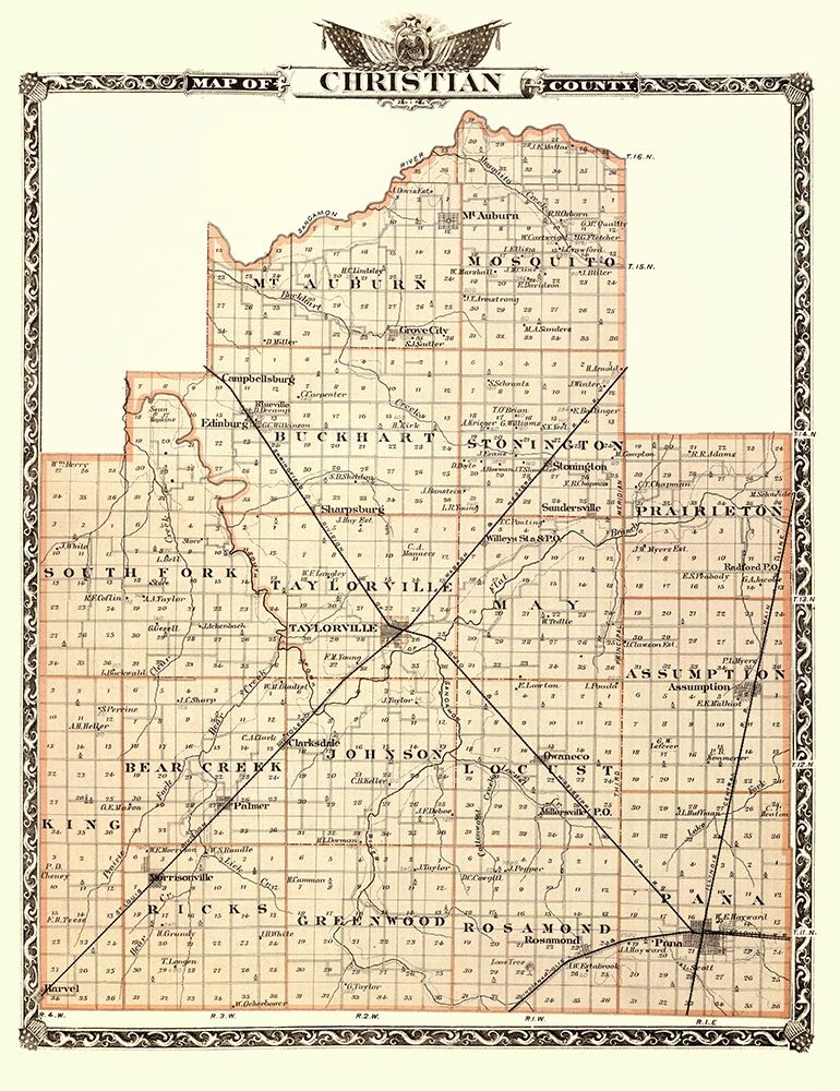 Christian Illinois - Warner 1876