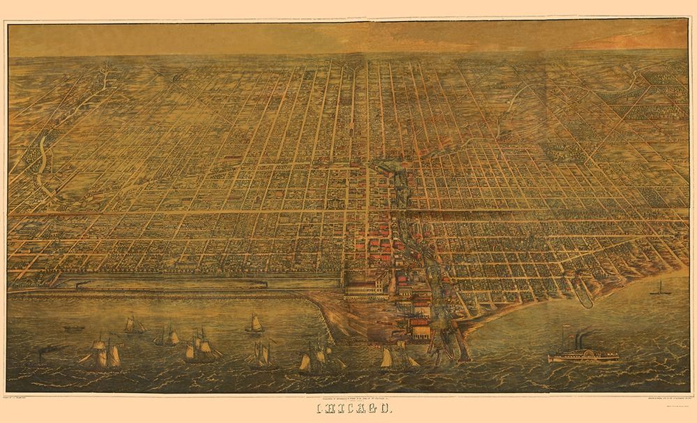 Chicago Illinois - Braunhold 1857