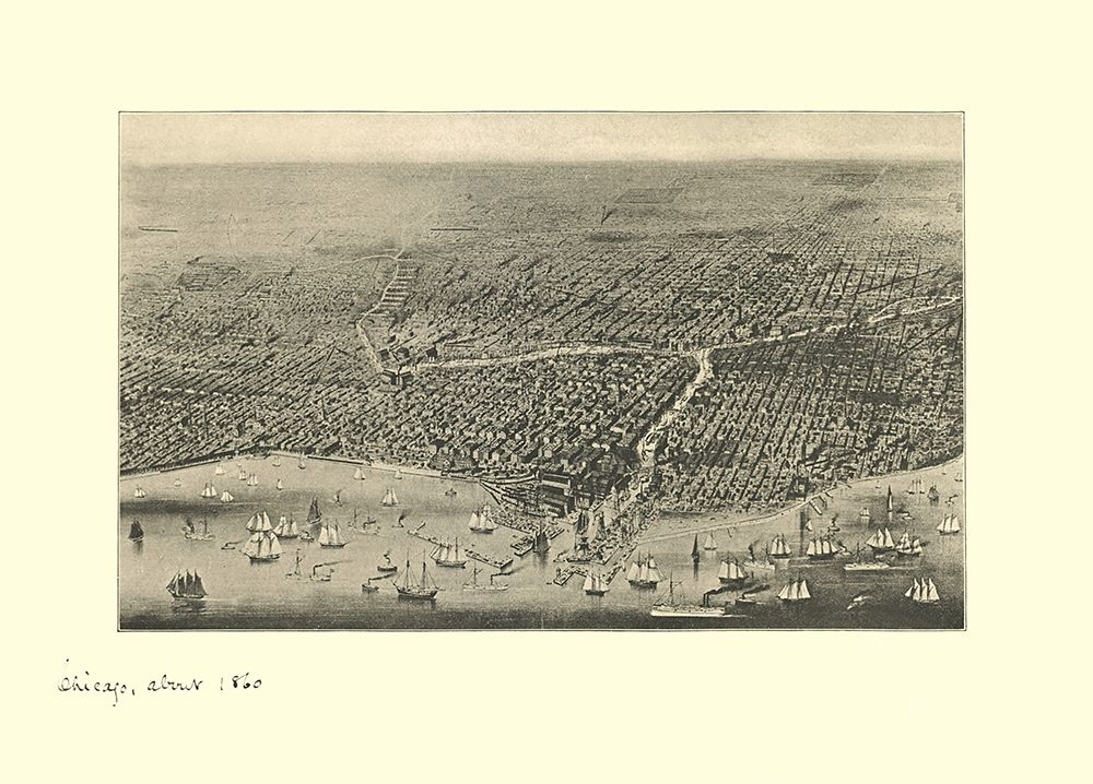 Chicago Illinois - Davis 1860