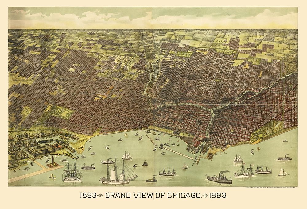 Chicago Illinois - Reynertson 1892