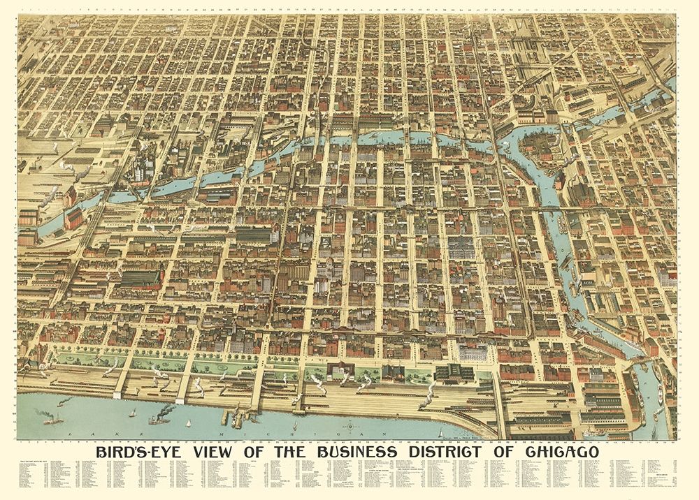 Chicago Illinois - Poole 1898