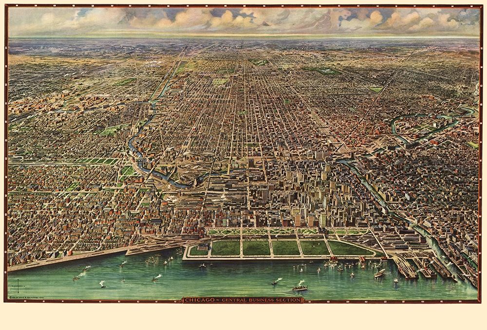 Chicago Illinois - Reincke 1916
