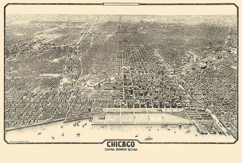 Chicago Illinois - Reincke 1916