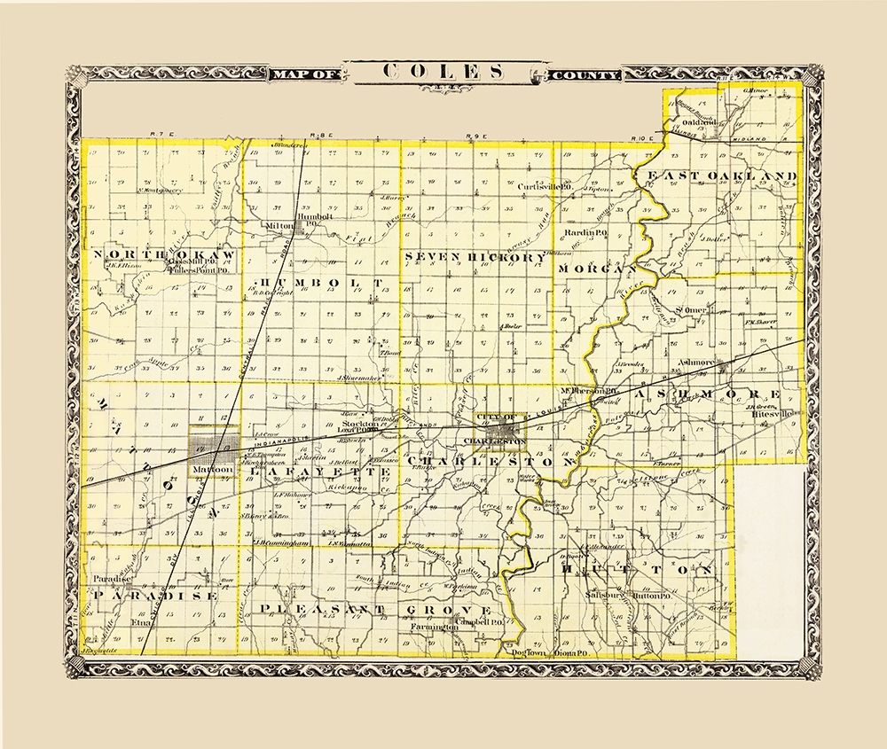Coles Illinois - Warner 1876