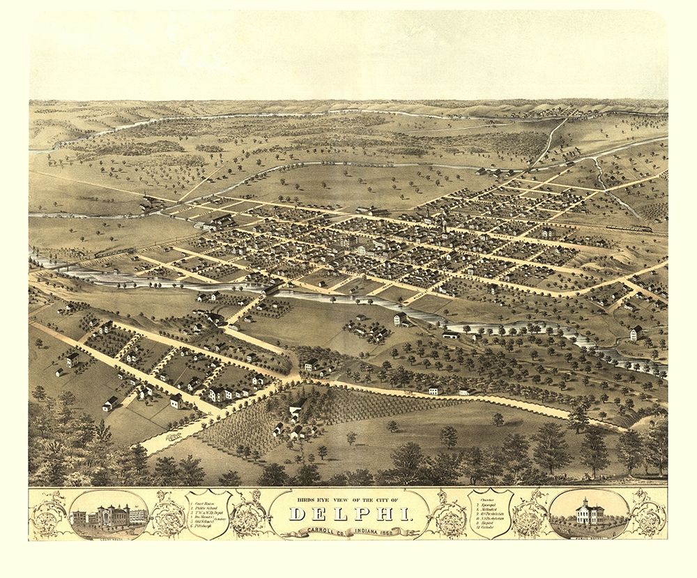 Delphi Indiana - Ruger 1869