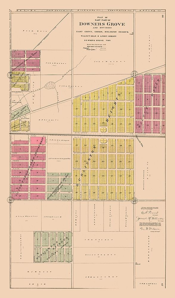 Eastern Downers Grove  Illinois - 1904