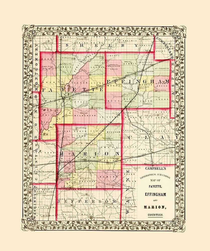 Fayette  Effingham  Marion Illinois - Campbell