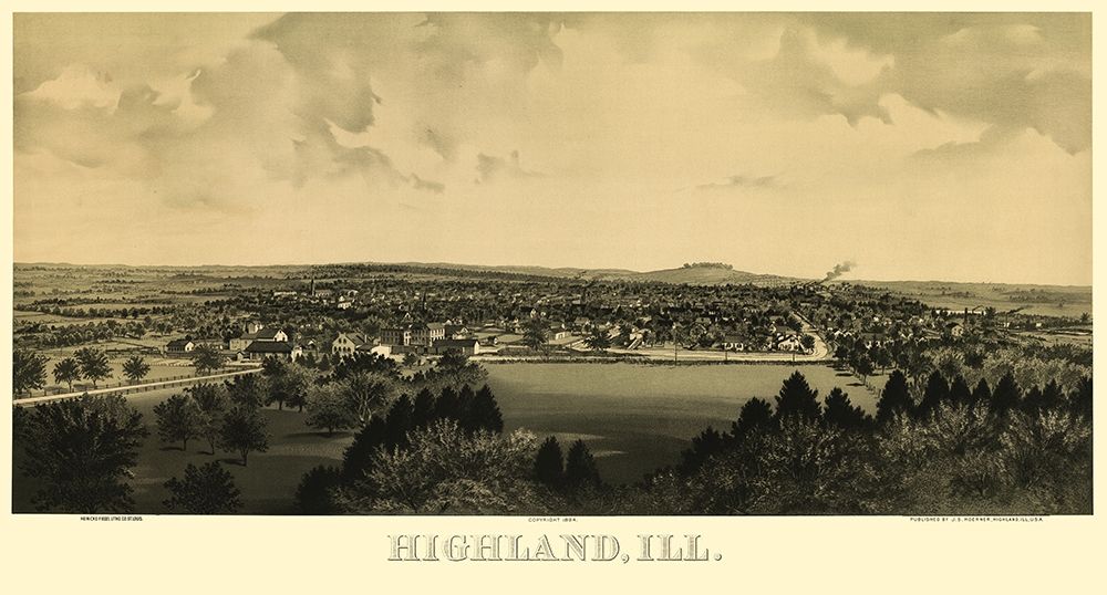 Highland Illinois - Hoerner 1894