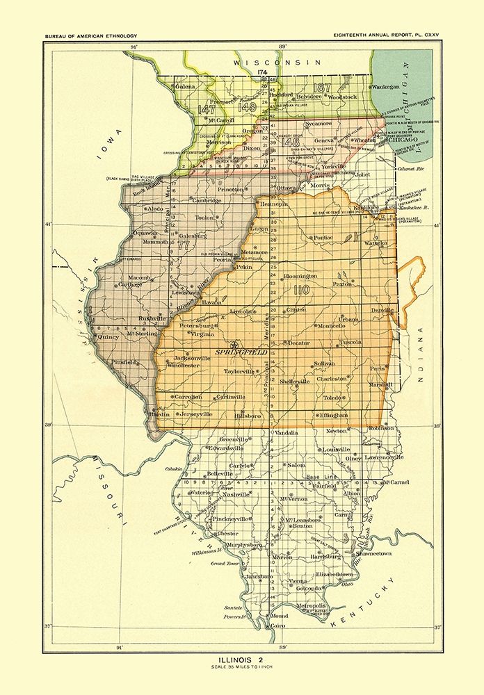Illinois - Hoen 1896
