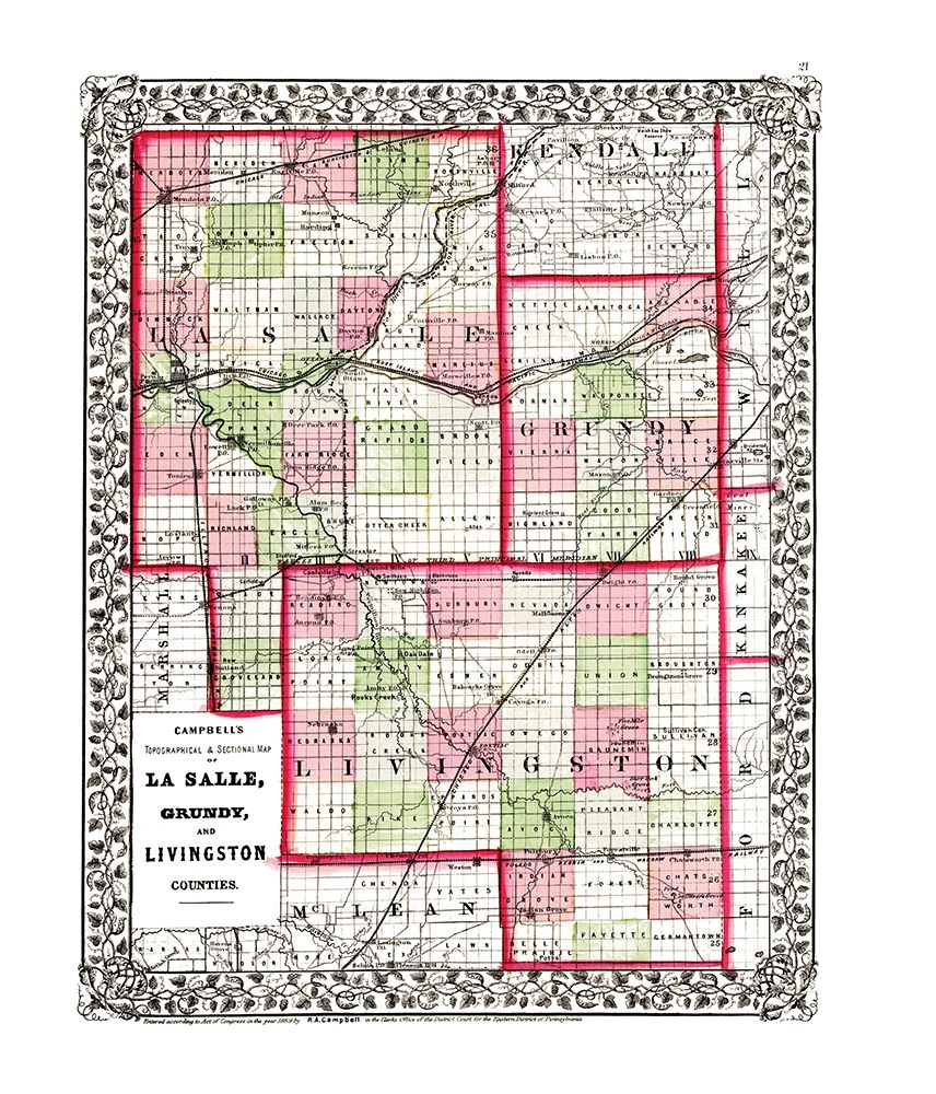 La Salle  Grundy  Livingston Illinois