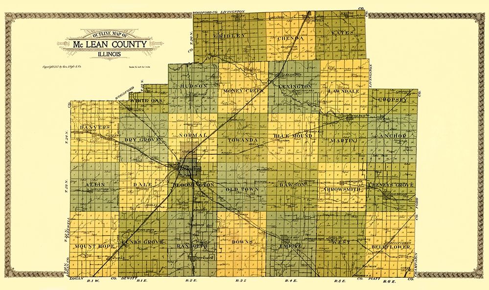 Mclean Illinois - Ogle 1914