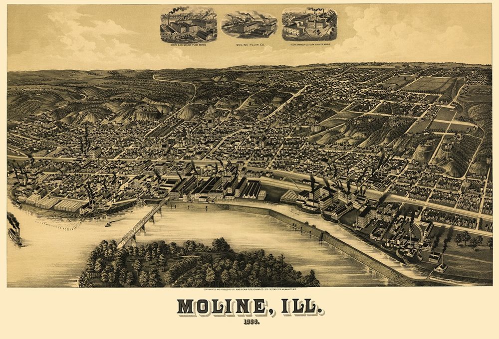 Moline Illinois - Wellge 1889