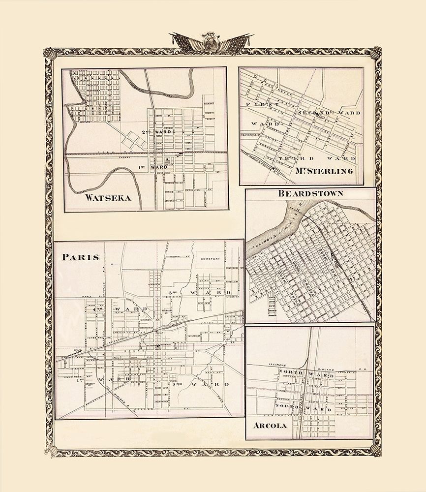 Watseka Mt Sterling Beardstown Arcola Paris