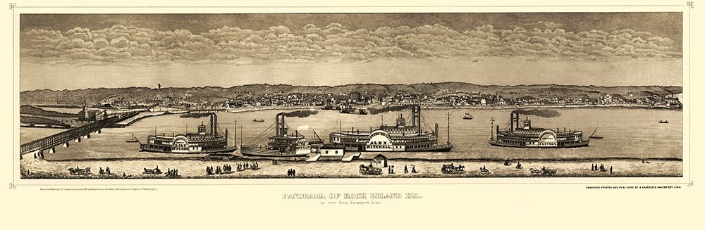Rock Island Illinois - Hageboeck 1874