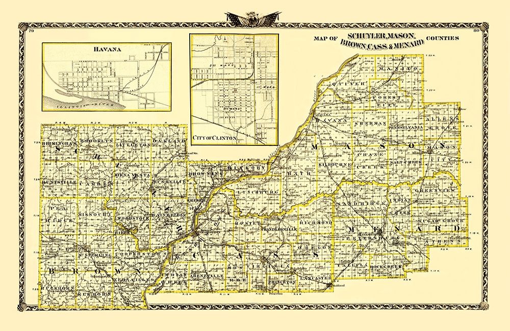 Schuyler Mason Brown Cass Menard IL Landowner