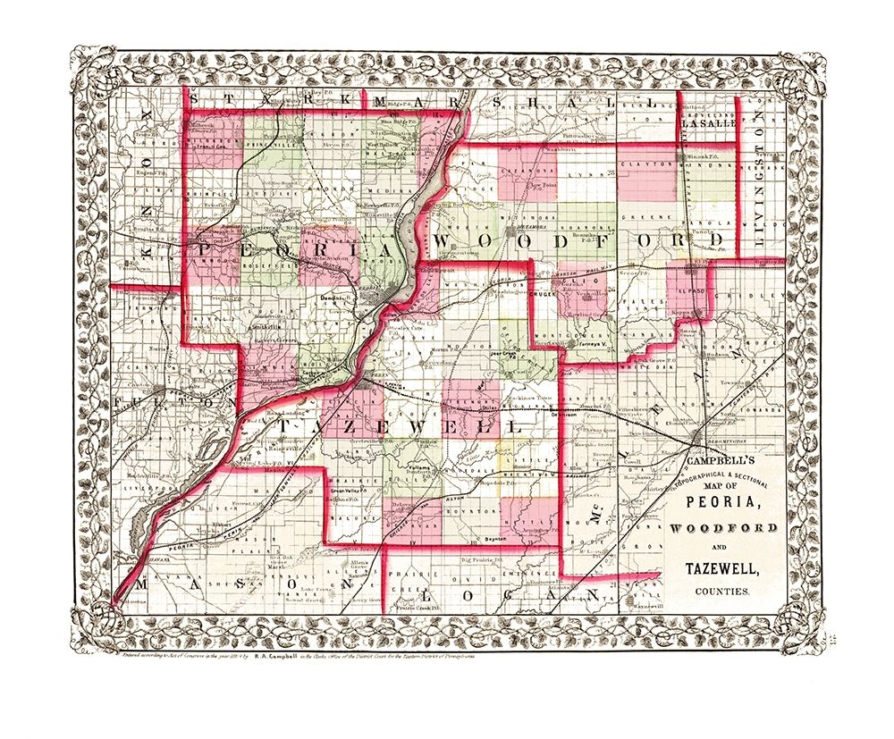 Peoria  Woodford  Tazewell Illinois - Campbell