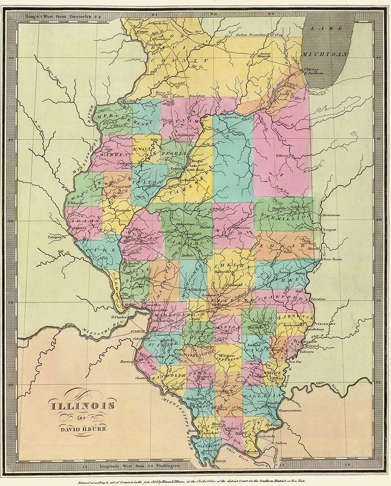 Illinois - Burr 1834