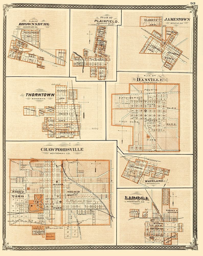 Brownsburg, Plainfield, Jamestown Indiana