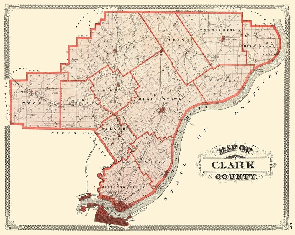 Clark Indiana - Baskin 1876
