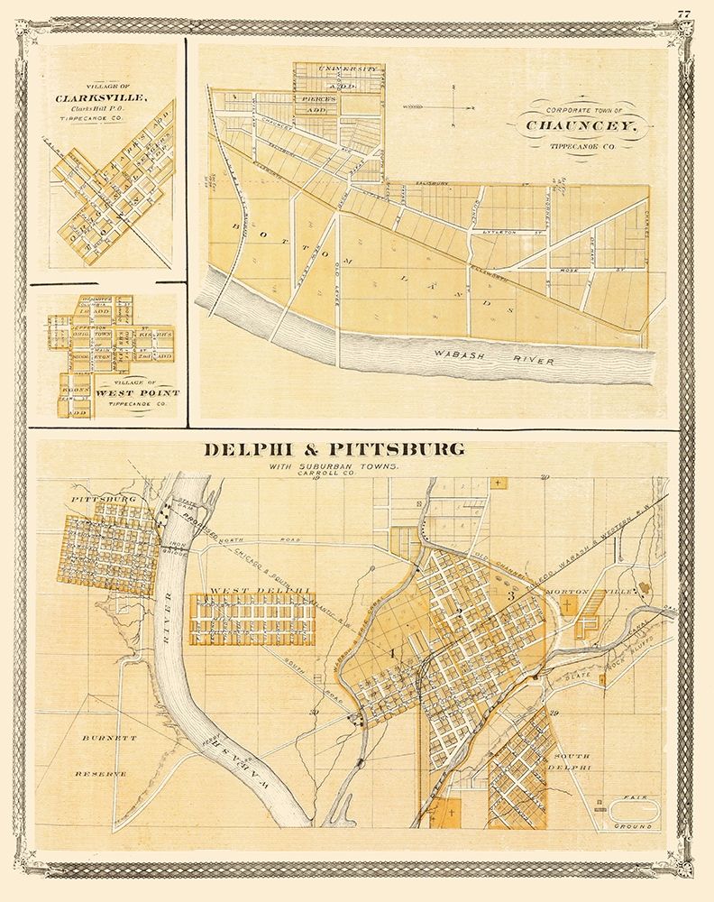 Delphi Indiana - Baskin 1876