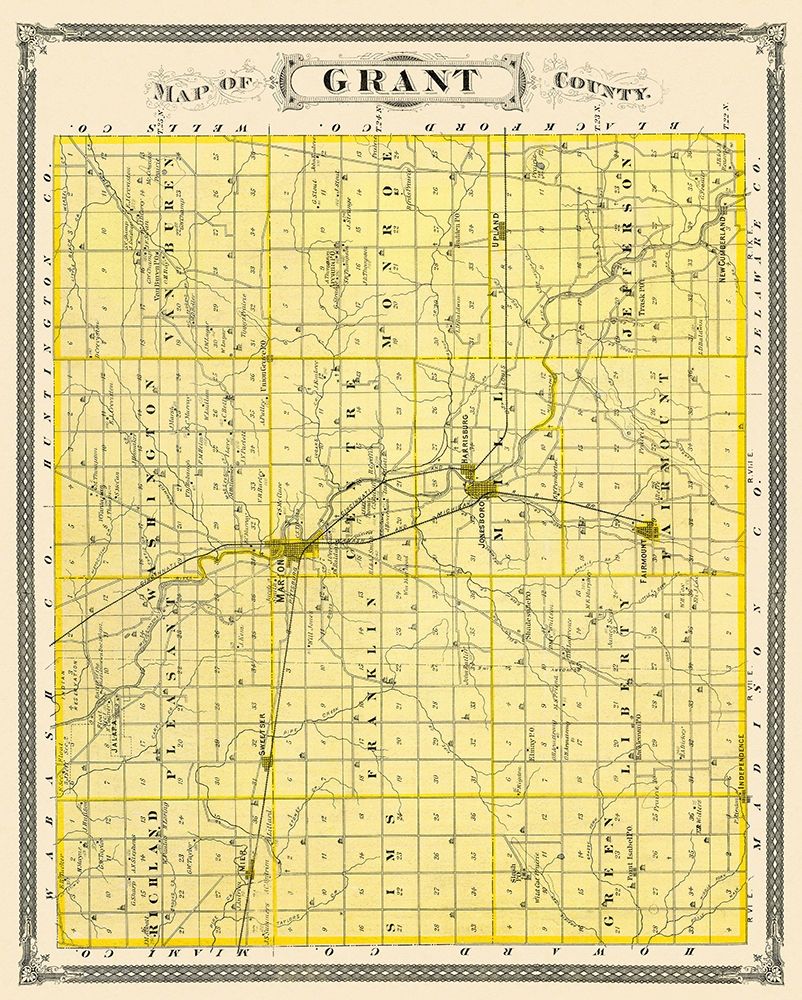 Grant Indiana Landowner - Andreas 1876