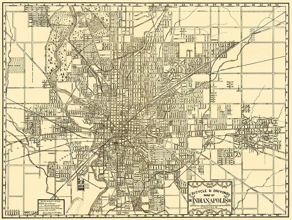 Indianapolis Indiana - Dessecker 1899