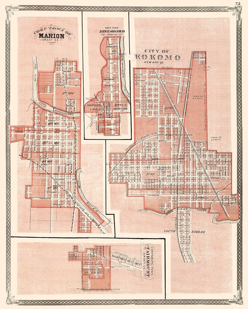 Kokomo Indiana - Baskin 1876