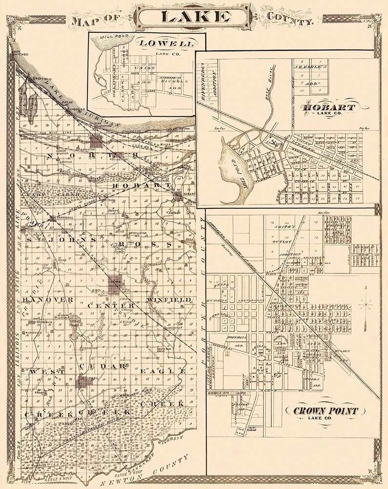 Lake Indiana - Andreas 1876
