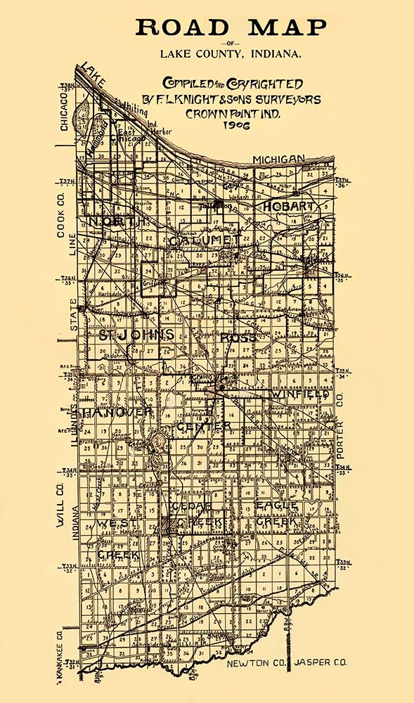 Lake Indiana - Knight 1906