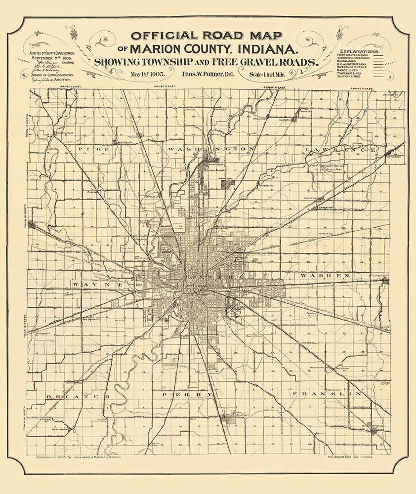Marion Indiana - Palmer 1905