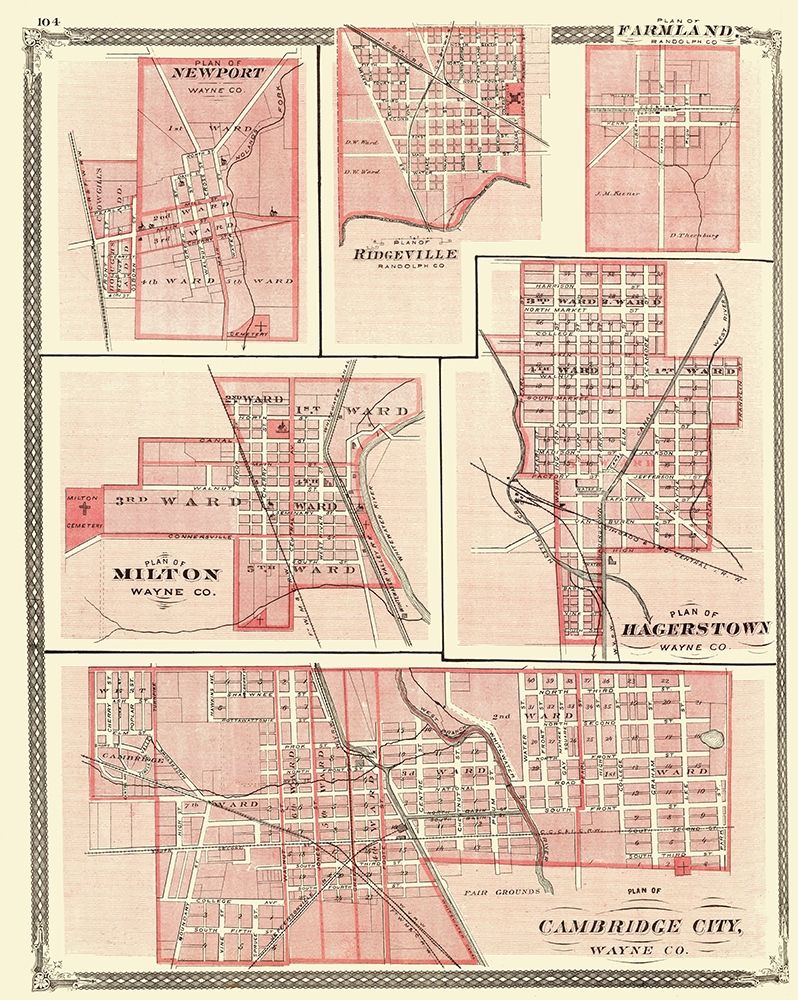 Newport, Ridgeville, Farmland, Milton Indiana