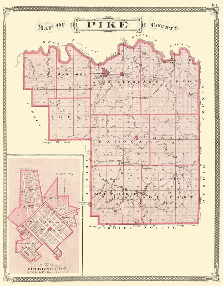 Pike Indiana - Baskin 1876