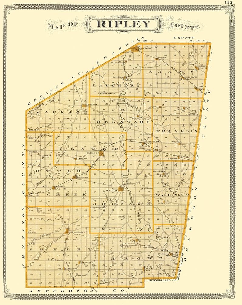 Ripley Indiana - Baskin 1876