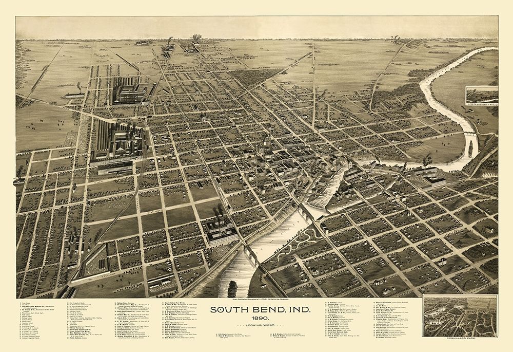 South Bend Indiana - Pauli 1890